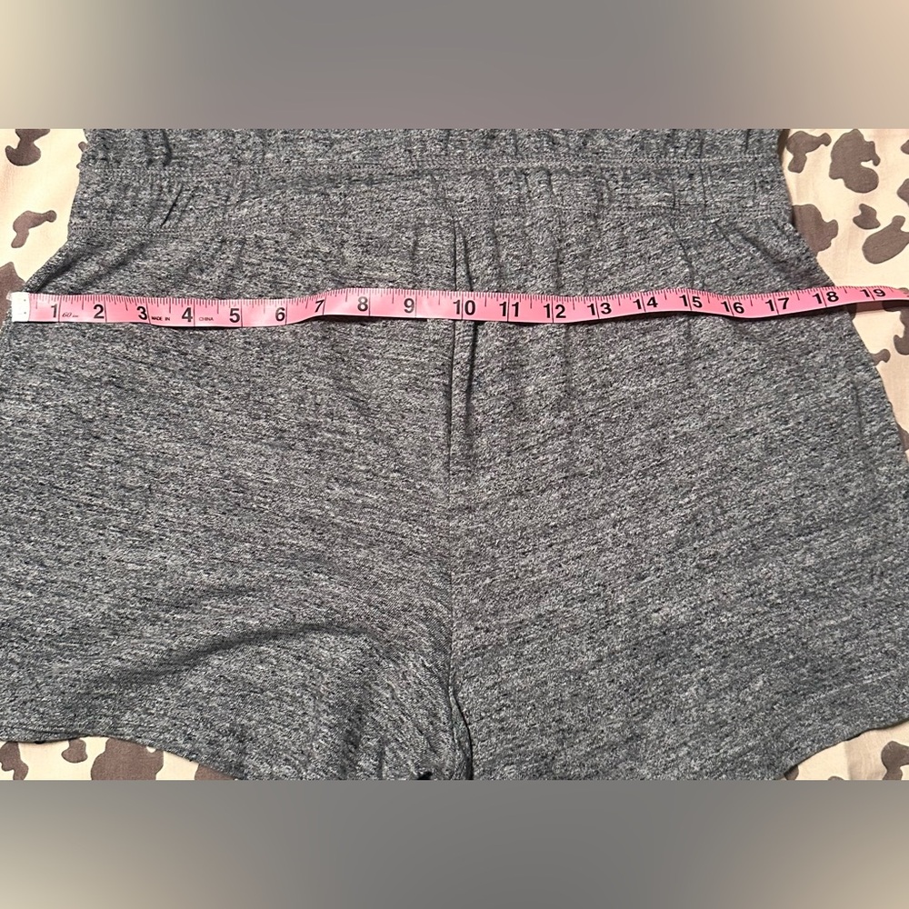 Nike Racerback Drawstring Vintage Style Romper Med Heather Gray EUC - Picture 6 of 8